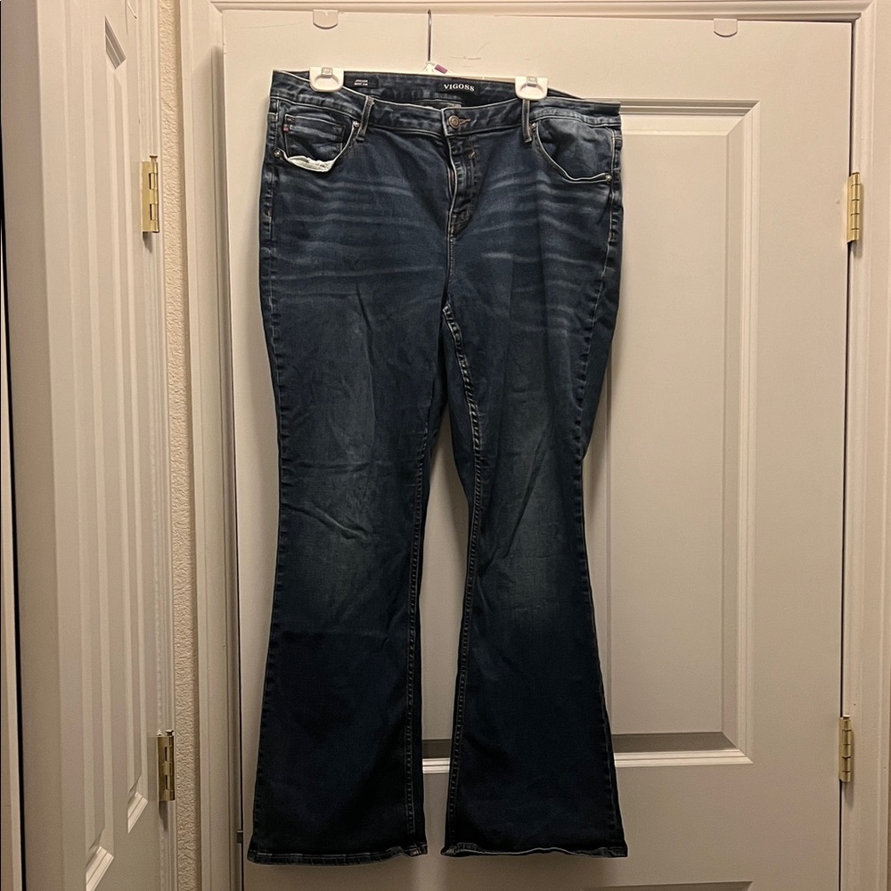 Vigoss Women's Dark Blue Denim Jeggings